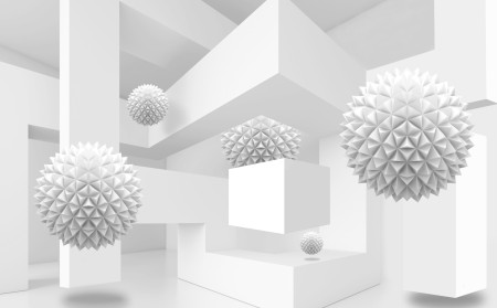 Фотообои 142232632 Парящие сферы