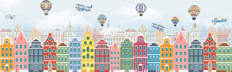 Фотообои Волшебный городок