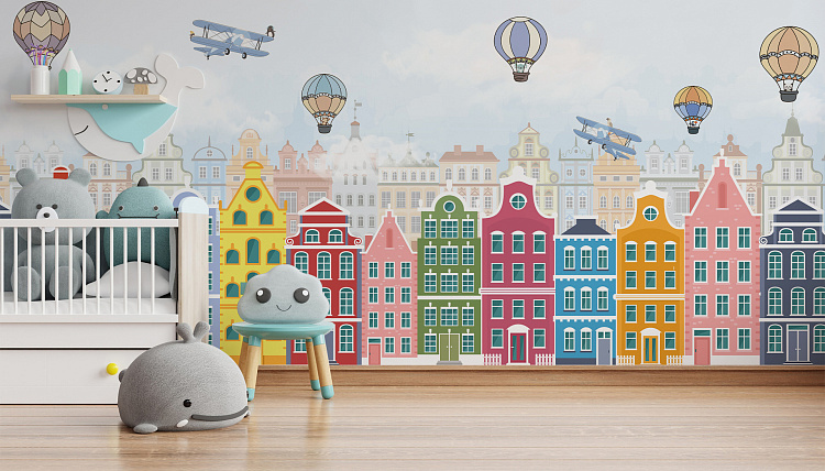 Фотообои Волшебный городок