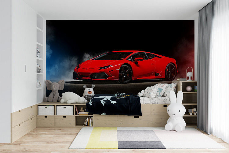 Фотообои Lamborghini_red